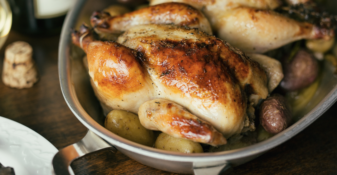 The Hay Loft Wild RiceStuffed Cornish Game Hens Outside Rein